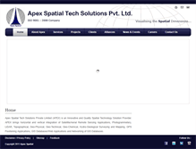 Tablet Screenshot of apexspatial.com